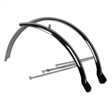 Błotnik kpl. CC-062 28";Stal;48mm;Chlapacz;Czarny