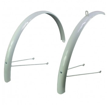 Błotnik kpl. CS011 Stal;28";44x18mm;BIAŁY