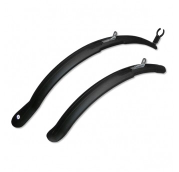 Błotnik kpl. GP-001 PCV;26"-28";VB;Długi;Czarny