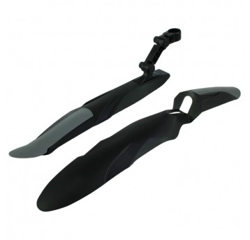 Błotnik kpl. SF-102FR PVC;24-28";CZARNO-SZARY