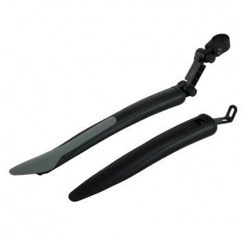 Błotnik kpl. SF-183FR PVC;20-28";CZARNO-SZARY