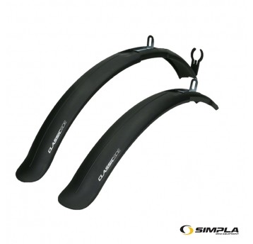 Błotnik kpl. SPL-CLAS PCV;24"-26";VB;Czarny