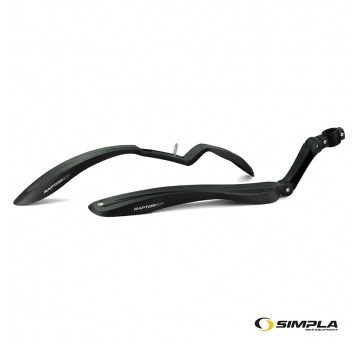 Błotnik kpl. SPL-RaptorSET PCV;24"-29";AMT;Czarny