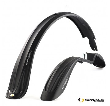 Błotnik kpl. SPL-RaptorXL PCV;26"-29";Czarny