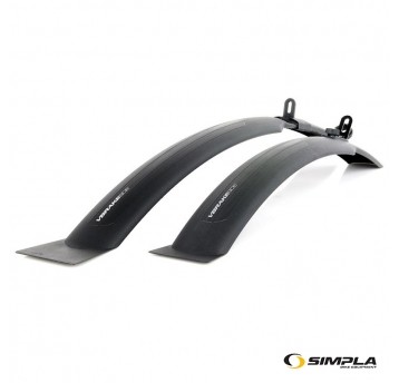 Błotnik kpl. SPL-VB PCV;26"-28";VB;Czarny