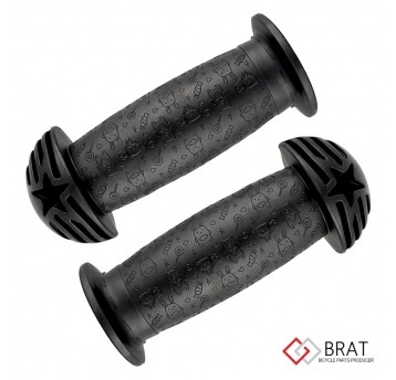 Chwyt BRT-MIMI TPE;100mm;Czarny