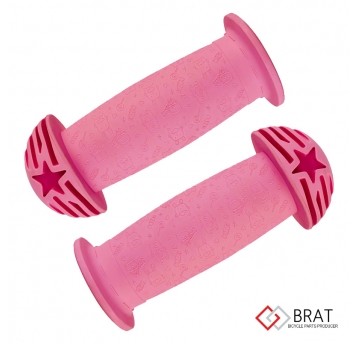 Chwyt BRT-MIMI TPE;100mm;Różowy
