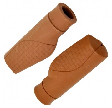 Chwyt BRT-TIMBER TPE;118mm;Brązowy