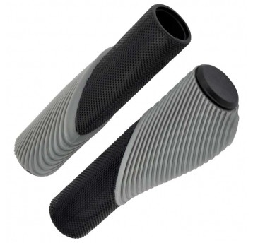 Chwyt HLG303 Kraton;130mm;CZARNO-SZARE