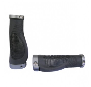 Chwyt HY-1025EP Kraton;L:128mm;2ob.;Czarny