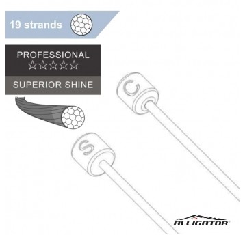 Cięgno przerz. CP-19S Nierdz.;Sup.Shine;2.0m;UN