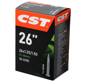 Dętka CST 26"x1.25/1.50 FV 48mm BOX