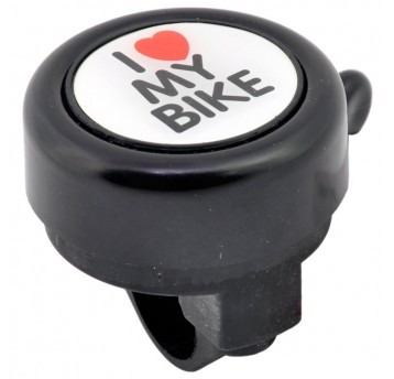 Dzwonek DZ008 Alu/PVC;54mm;CZARNY