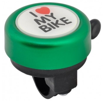 Dzwonek DZ008 Alu/PVC;54mm;ZIELONY