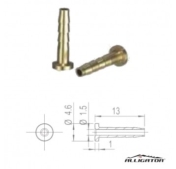 Igła przew.hydr HCP03SH Mosiądz;10szt