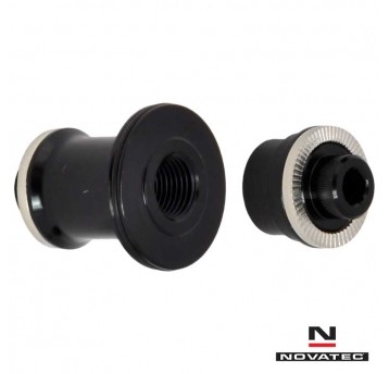 Kapsle p.tył NOVATEC F522SB Alu;QR;CZARNE