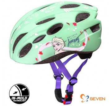 Kask dziecięcy FROZEN 2 In-Mold;Miętowy;"M"(52-56cm)