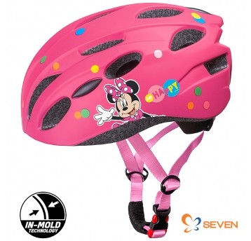 Kask dziecięcy MINNIE In-Mold;"M"(52-56cm)