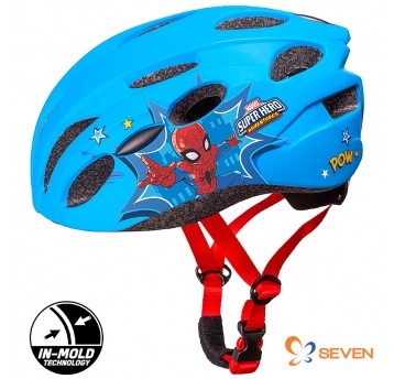Kask dziecięcy SPIDER MAN In-Mold;"M"(52-56cm)