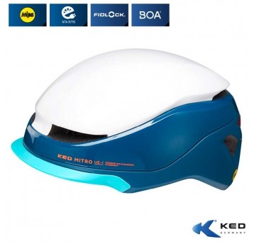 Kask KED MITRO UE-1 WH/NB;City;MIPS;"L"(58-61cm)