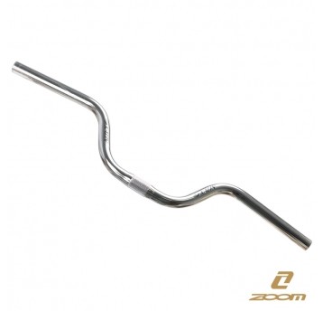 Kierownica MTB-158 Stal;600x100mm;10' CHROM