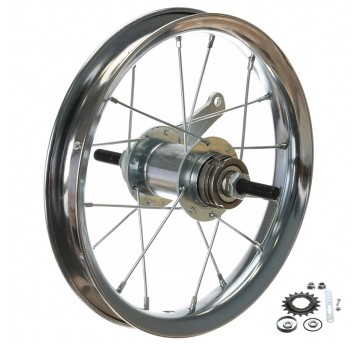 Koło 12" tył PTOS Torp.Falcon/Stal;CP