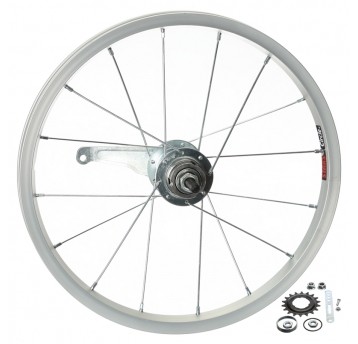 Koło 16" tył PTOA Torp.Falcon/Alu;SR