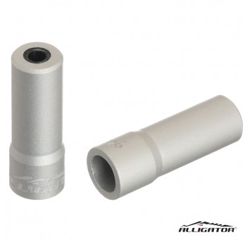 Końcówka panc.CE-A09SL Alu;4mm;Uszcz.PVC;SR;10szt