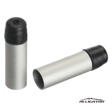 Końcówka panc.CE-A22DL Alu/Guma;5mm;Us.PVC;SR;5szt