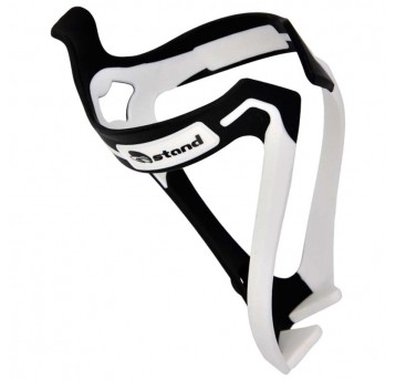 Koszyk bidonu CD-320 PVC;Czarno-Biały