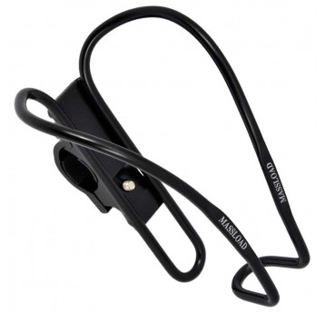 Koszyk bidonu CL-049C Alu;n/Kierownicę;Czarny