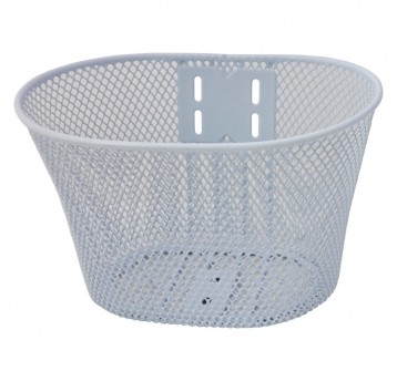 Koszyk HT-022 Przód;Stal;Dziec.;BIAŁY