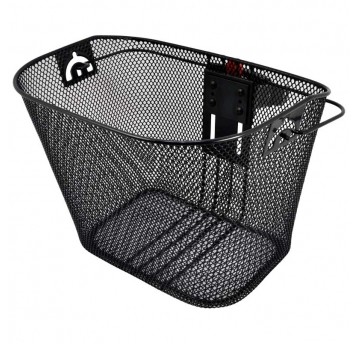 Koszyk HT-102-3 Przód;Stal;Clip;Czarny