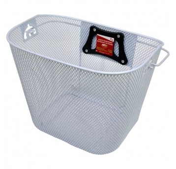 Koszyk HT-512 Przód;Stal;Clip;Biały