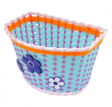 Koszyk KP175040 Przód;PVC;n/Kier.;Dziec.;BŁĘKIT