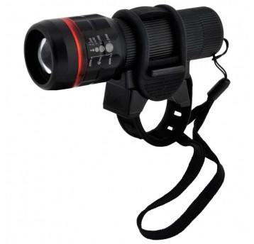 Lampa przód JY359-2 1x3W LED;Alu;CZARNA