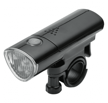 Lampa przód JY369 5LED;n/Baterie;CZARNA