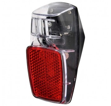 Lampa tył JY591 1LED;n/Baterie;n/Błotnik