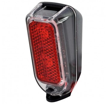Lampa tył XC-231 2xLED;IPX3;n/Bat.;n/Błotnik