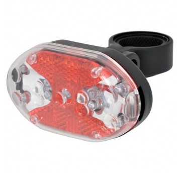 Lampa tył XC-748T 9LED/4F;n/Bat.;n/Wsp.Siodła