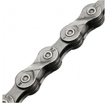 Łańcuch KMC X9 1/2"x11/128";116og.;9b;SZARY