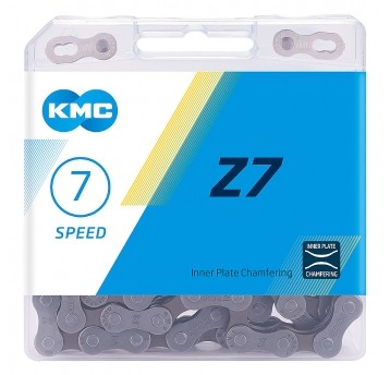 Łańcuch KMC Z7 1/2"x3/32";114og.;7b;SZ/BR;BOX