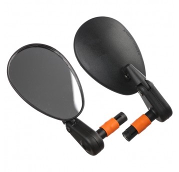 Lusterko DX-222SB Owalne;Płaskie;w/Kier.