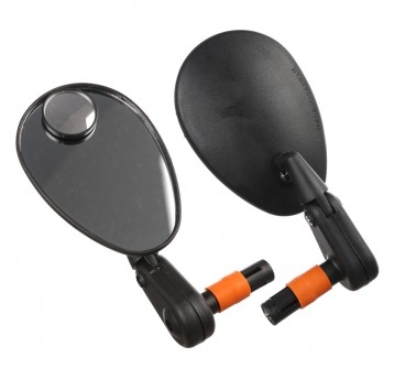 Lusterko DX-222SBD Owalne;Płaskie;Podw.;w/Kier.