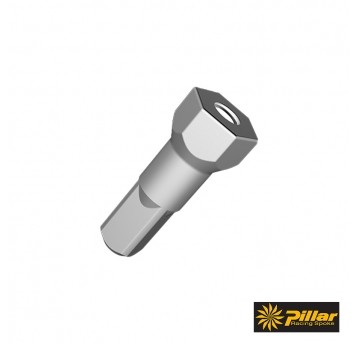 Nypel NA-VH14 PILLAR;Mosiądz;15mm;HEX5.5mm;SR