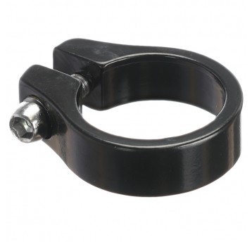 Obejma siod. LC-68 Śruba;Alu;34.9mm;CZARNA