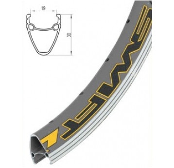 Obręcz Alu 27" J19DG 19x30mm;36H;SR
