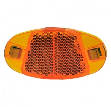 Odblask kół TF-316 Żółty;2szt.