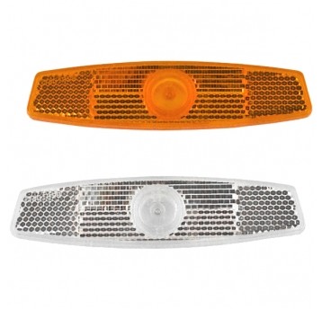 Odblaski kół TF-530 Żółty/Biały;2szt.