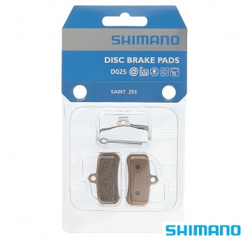 Okładziny ham.tarcz. SHIMANO D02S Metaliczne